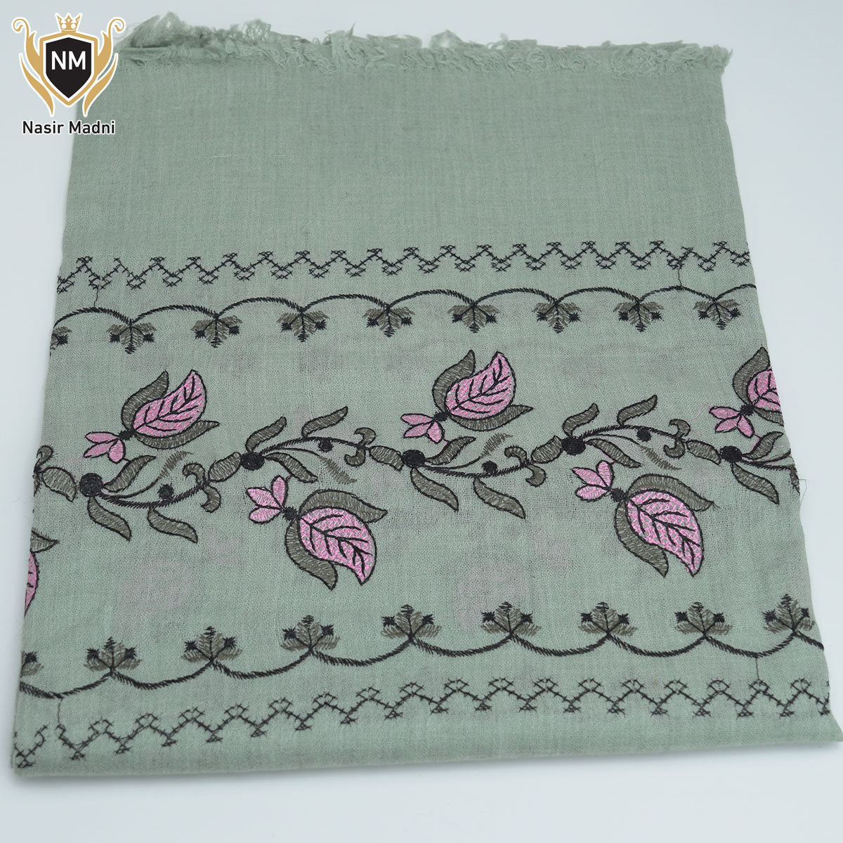 Ladies’ Wool Shawl – Light Green